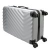 Pierre Cardin MED12 - 28 ezüst abs bőrönd 48 x 78 x 26 cm