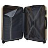 Pierre Cardin MED12 - 28 bézs nagyméretű keményfalú bőrönd 48 x 78 x 26 cm