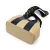 EGO ES842CR 150024JZ fekete-bézs női bőr kézitáska, válltáska 30 x 21 x 14 cm 