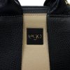 EGO ES842CR 150024JZ fekete-bézs női bőr kézitáska, válltáska 30 x 21 x 14 cm 