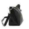 Luka 24-051 DOLLARO fekete női bőr válltáska, oldaltáska 32 x 22 x 14 cm