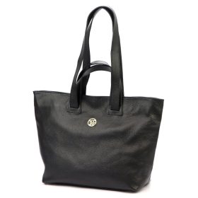   Gregorio 1745 DOLLARO fekete női bőr kézitáska, válltáska, shopper 44 x 29 x 16 cm