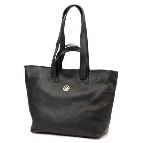   Gregorio 1745 DOLLARO fekete női bőr kézitáska, válltáska, shopper 44 x 29 x 16 cm