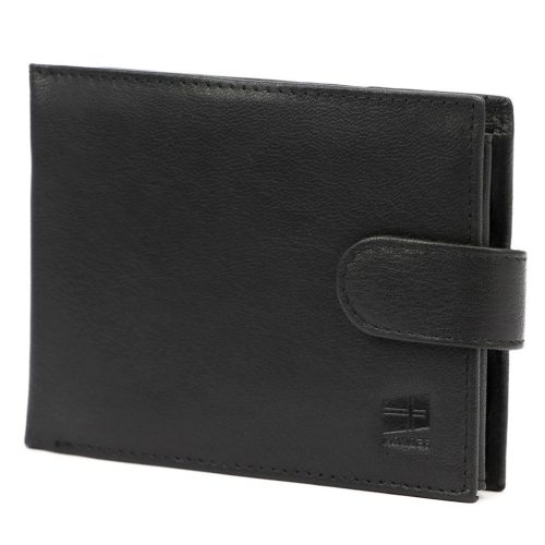 Nordee ADL06-N992L fekete férfi bőr pénztárca 13 x 10 x 2.5 cm