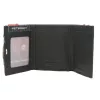 Peterson PTN G710-GKA fekete férfi bőr pénztárca 9 × 10 × 3 cm