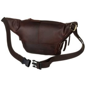   Peterson PTN BP001-OPU barna férfi bőr övtáska 37 x 15 x 12 cm