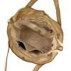 VS 016 homokszínű női bőr válltáska, shopper táska 45 x 32 x 15 cm