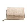 Peterson PTN 423229-DSL bézs női bőr pénztárca 9 x 7 cm