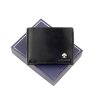 Luxury 286 RFID fekete férfi bőr pénztárca 12.5 x 9 x 2.5 cm