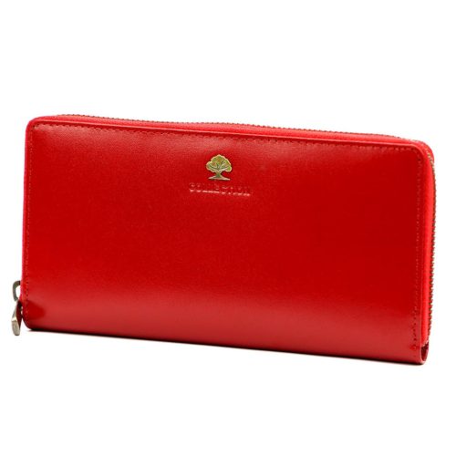 Luxury 77188-9 RFID piros női bőr pénztárca 19 x 10 x 2.5 cm