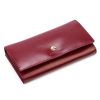 Luxury 77144 RFID piros női bőr pénztárca 18,5 × 10 cm