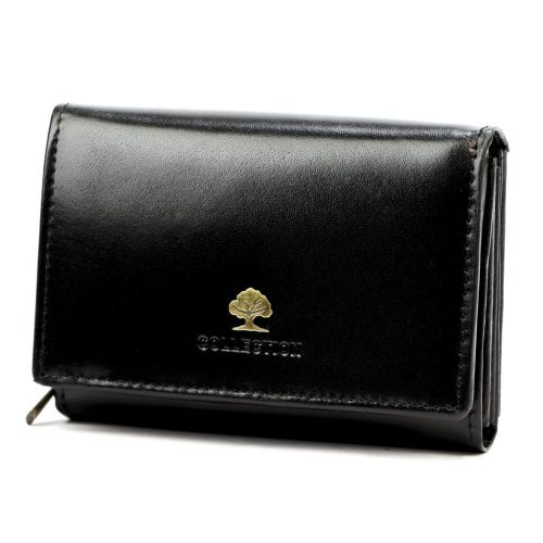 Luxury 74892 RFID fekete női bőr pénztárca 12 x 9 x 3.8 cm