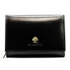 Luxury 74892 RFID fekete női bőr pénztárca 12 x 9 x 3.8 cm