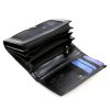 Luxury 74892 RFID fekete női bőr pénztárca 12 x 9 x 3.8 cm