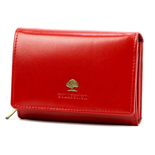 Luxury 74892 RFID piros női bőr pénztárca 12 x 9 x 3.8 cm