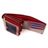 Luxury 74892 RFID bordó női bőr pénztárca 12 x 9 x 3.8 cm