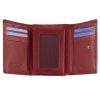 Luxury 77300-9 RFID bordó női bőr pénztárca 12.5 x 8.5 x 3.5 cm