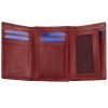 Luxury 77300-9 RFID bordó női bőr pénztárca 12.5 x 8.5 x 3.5 cm