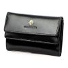 Luxury 77074 RFID fekete női bőr pénztárca 13 x 8.5 x 3.5 cm