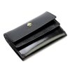 Luxury 77074 RFID fekete női bőr pénztárca 13 x 8.5 x 3.5 cm