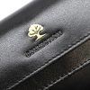 Luxury 77074 RFID fekete női bőr pénztárca 13 x 8.5 x 3.5 cm