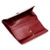 Luxury 77074 RFID bordó női bőr pénztárca 13 x 8.5 x 3.5 cm