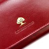 Luxury 77076 RFID bordó női bőr pénztárca 12.5 x 8.5 x 3.5 cm