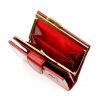 Luxury 71124 RFID piros női bőr pénztárca 9.5 x 10 x 3 cm