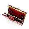 Luxury 71124 RFID bordó női bőr pénztárca 9.5 x 10 x 3 cm