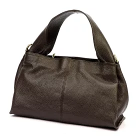   Luka 24-058 DOLLARO barna női bőr kézitáska 33 x 19 x 17 cm