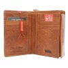 Peterson PTN WD2-VLCN barna női bőr pénztárca 13 x 10 x 4 cm