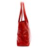 Florence 12 TAMP piros női bőr válltáska, shopper 41 x 27 x 14 cm