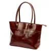 Florence 12 TAMP barna női bőr válltáska, shopper 41 x 27 x 14 cm