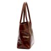 Florence 12 TAMP barna női bőr válltáska, shopper 41 x 27 x 14 cm