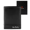 Pierre Cardin YS605 326 fekete férfi bőr pénztárca 10 x 13 x 3 cm