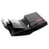 Pierre Cardin YS605 326A fekete férfi bőr pénztárca 10.5 x 13 x 3 cm 