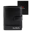 Pierre Cardin YS605 326A fekete férfi bőr pénztárca 10.5 x 13 x 3 cm 
