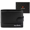Pierre Cardin YS605 324A fekete férfi bőr pénztárca 12.5 x 10 x 3 cm