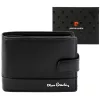 Pierre Cardin YS605 324A fekete férfi bőr pénztárca 12.5 x 10 x 3 cm