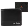 Pierre Cardin YS605 323 fekete férfi bőr pénztárca 11 x 8.5 x 2.8 cm
