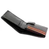 Pierre Cardin YS605 323 fekete-piros férfi bőr pénztárca 11 x 8.5 x 2.8 cm