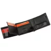 Pierre Cardin YS605 323 fekete-piros férfi bőr pénztárca 11 x 8.5 x 2.8 cm