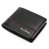 Pierre Cardin YS605 323 fekete-piros férfi bőr pénztárca 11 x 8.5 x 2.8 cm