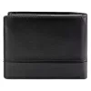 Pierre Cardin YS605 8806 fekete férfi bőr pénztárca 12 x 9.5 x 3 cm