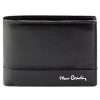 Pierre Cardin YS605 8806 fekete férfi bőr pénztárca 12 x 9.5 x 3 cm 