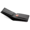 Pierre Cardin YS605 8806 fekete-piros férfi bőr pénztárca 12 x 9.5 x 3 cm