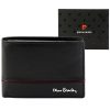 Pierre Cardin YS605 8806 fekete-piros férfi bőr pénztárca 12 x 9.5 x 3 cm 