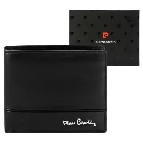   Pierre Cardin YS605 8825 fekete férfi bőr pénztárca 11 x 9 x 2.8 cm