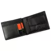 Pierre Cardin YS605 8825 fekete-piros férfi bőr pénztárca 11 x 9 x 2.8 cm