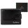 Pierre Cardin YS605 8825A fekete-piros férfi bőr pénztárca 11.5 x 9 x 2.8 cm